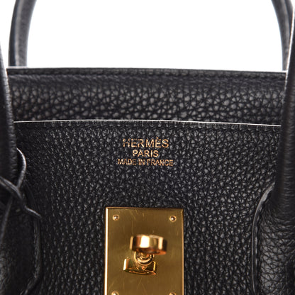 Hermes Togo Birkin 35 Black 6 of 9