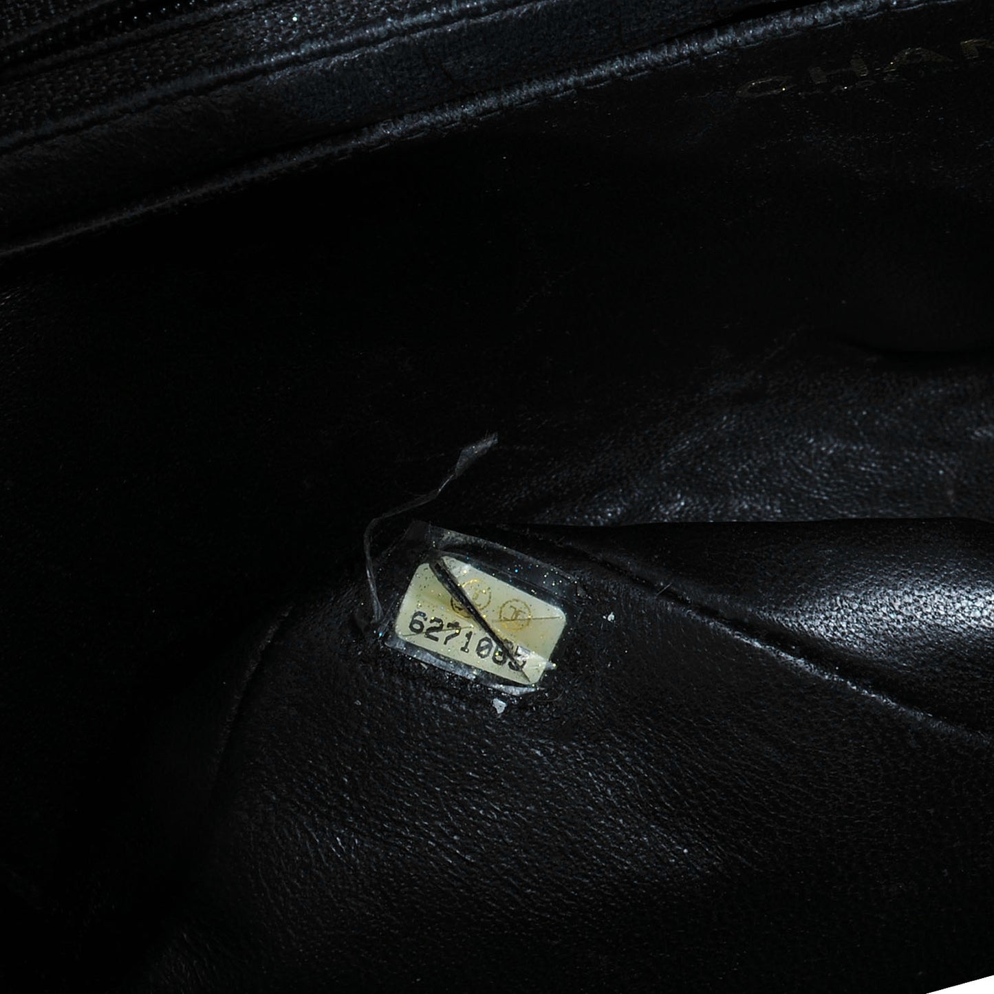 Caviar Jumbo Single Flap Black