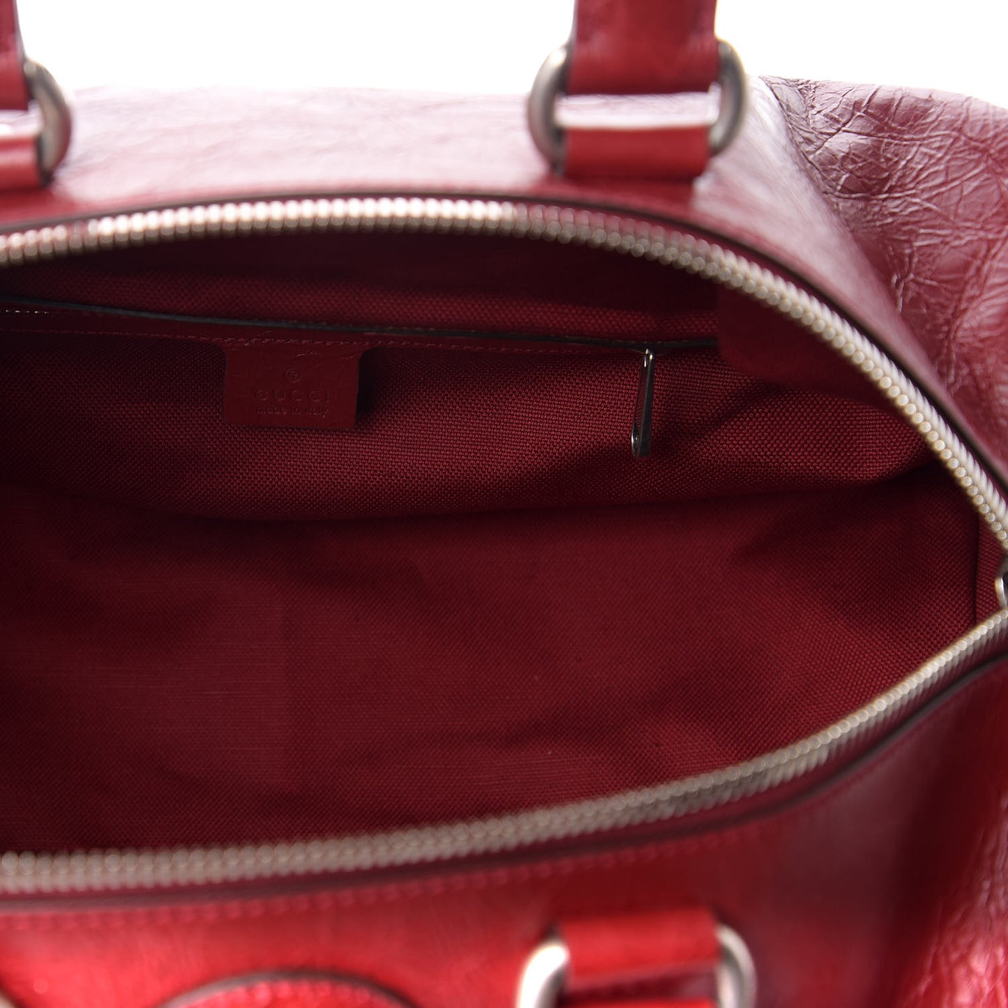 Fluffy Calfskin Morpheus Convertible Backpack Red