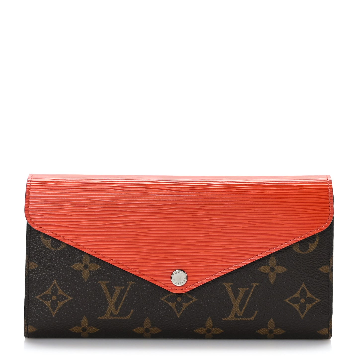 Monogram Epi Marie-Lou Long Wallet Piment