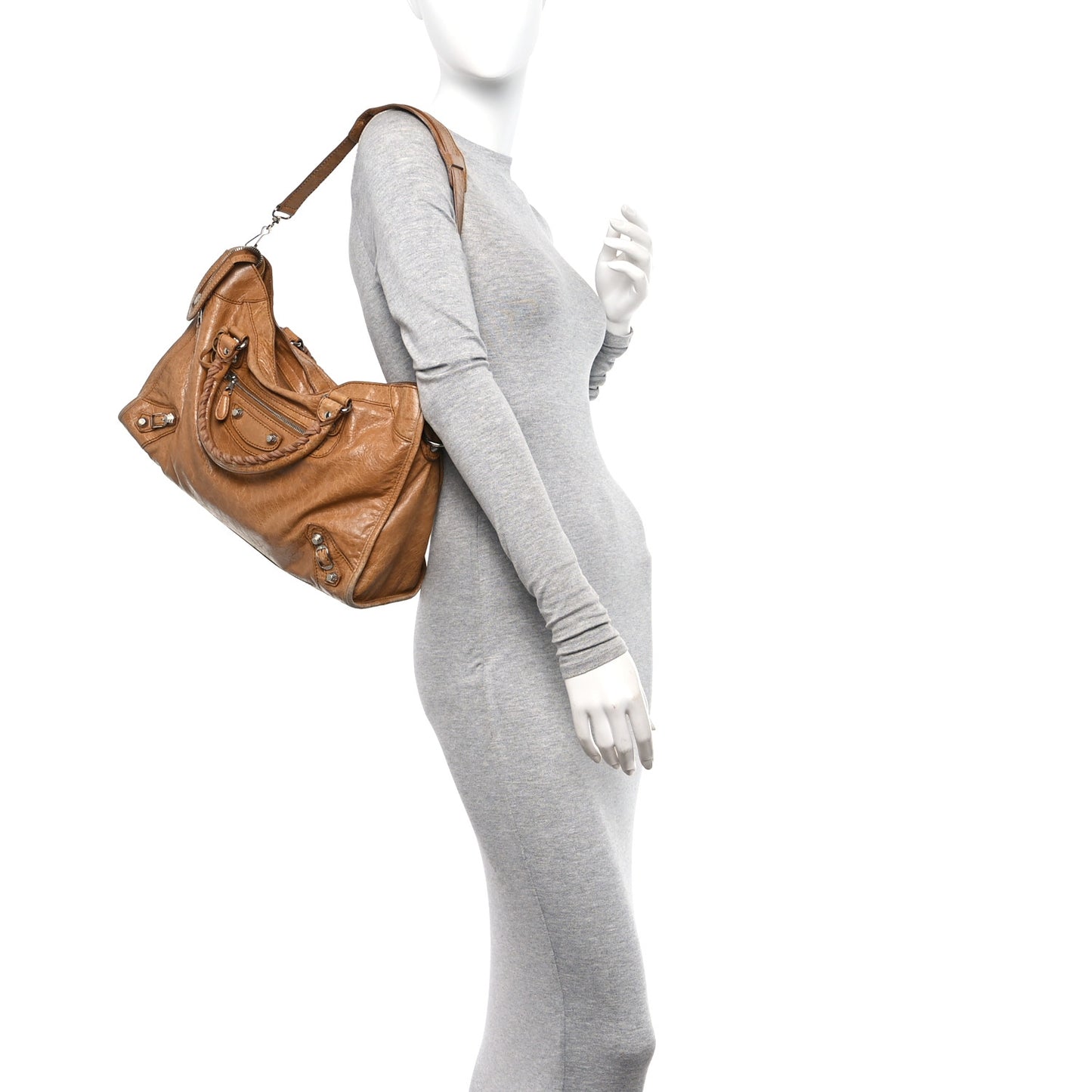 Agneau Giant 12 Silver Hardware City Cumin
