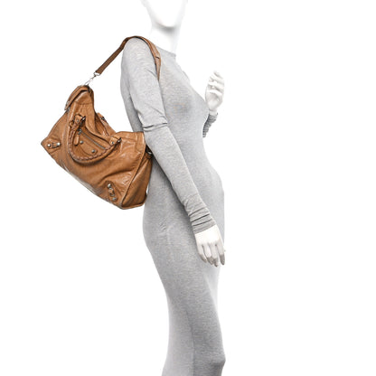 Balenciaga Agneau Giant 12 Silver Hardware City Cumin 2 of 14