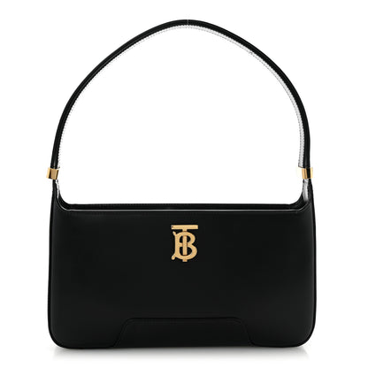 Burberry Smooth Calfskin TB Shoulder Bag Black 1 of 11