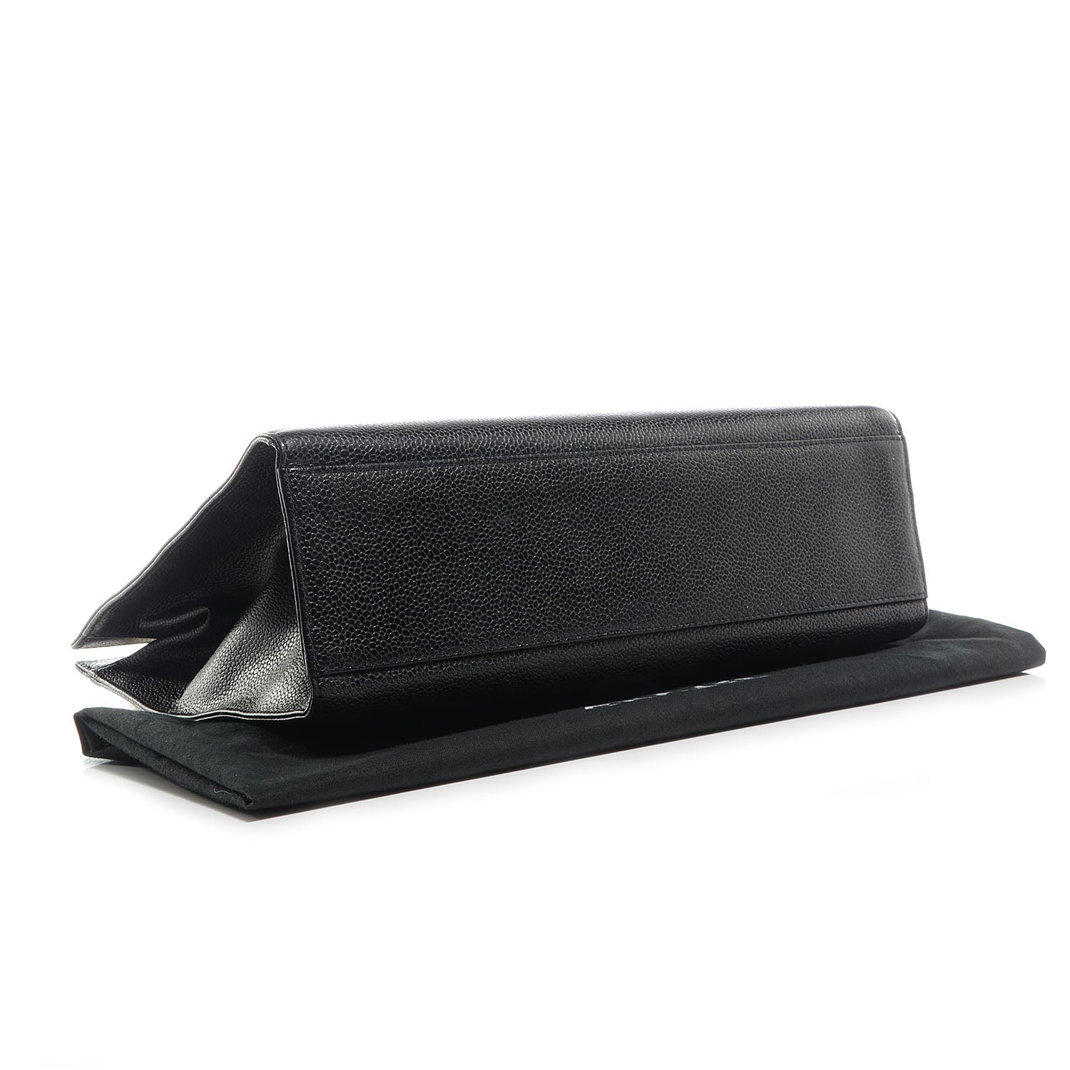 Chanel Caviar Shoulder Bag Black 4 of 10