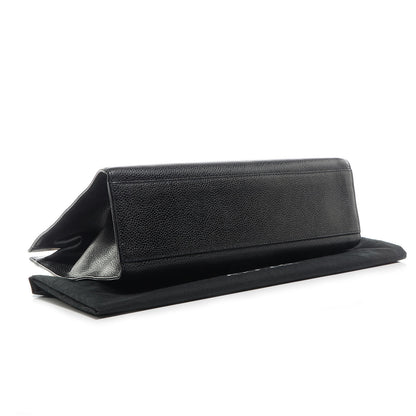 Chanel Caviar Shoulder Bag Black 4 of 10