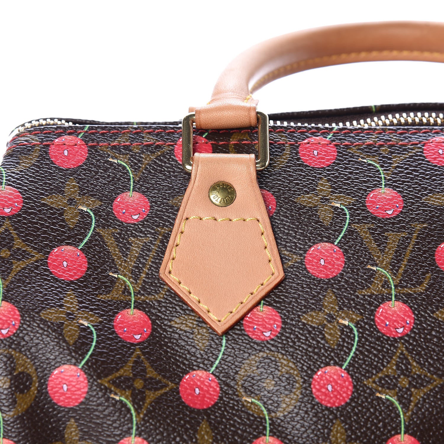 Louis Vuitton Monogram Cerises Speedy 25 7 of 10