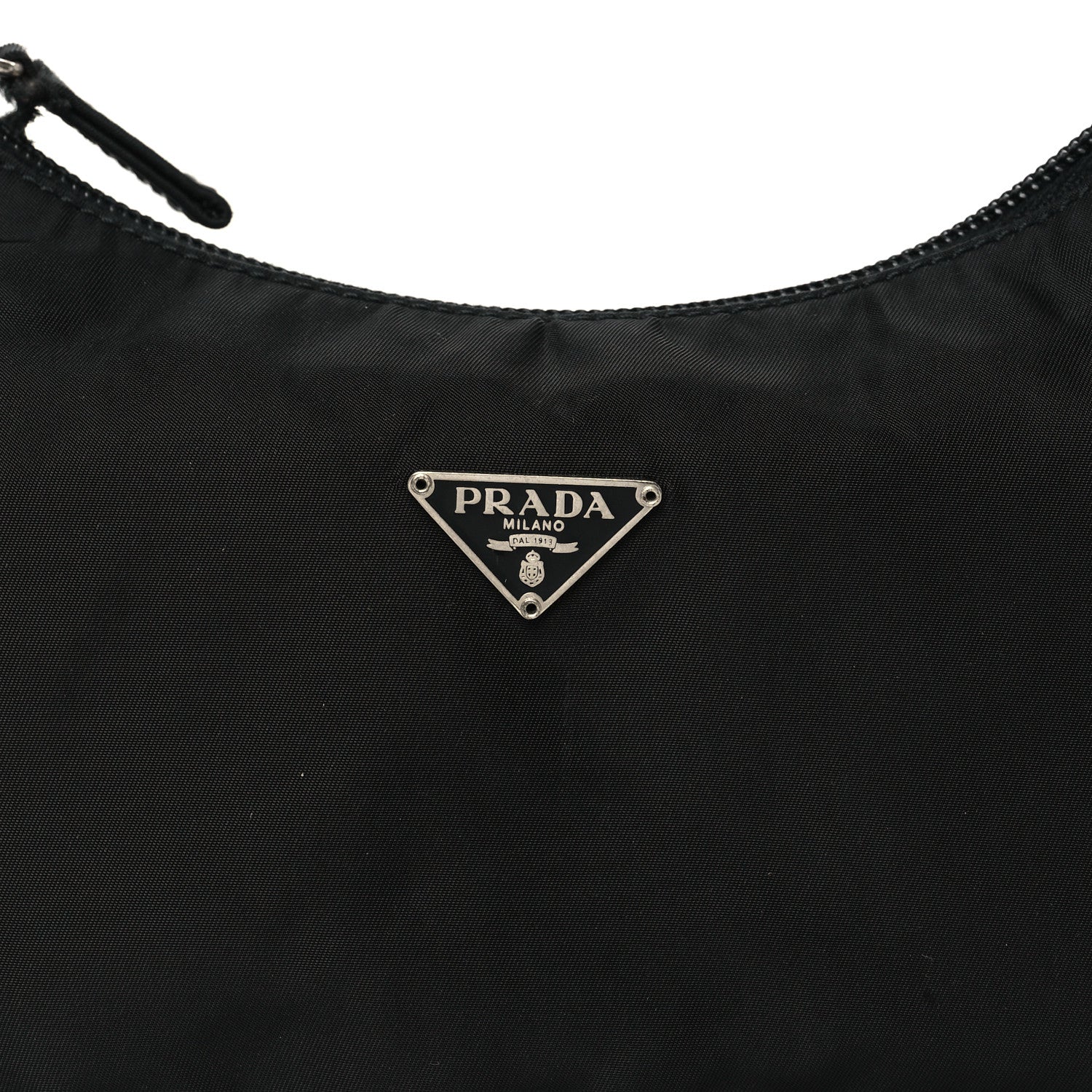 Prada Tessuto Nylon Mini Re-Edition 2000 Bag Black 7 of 11