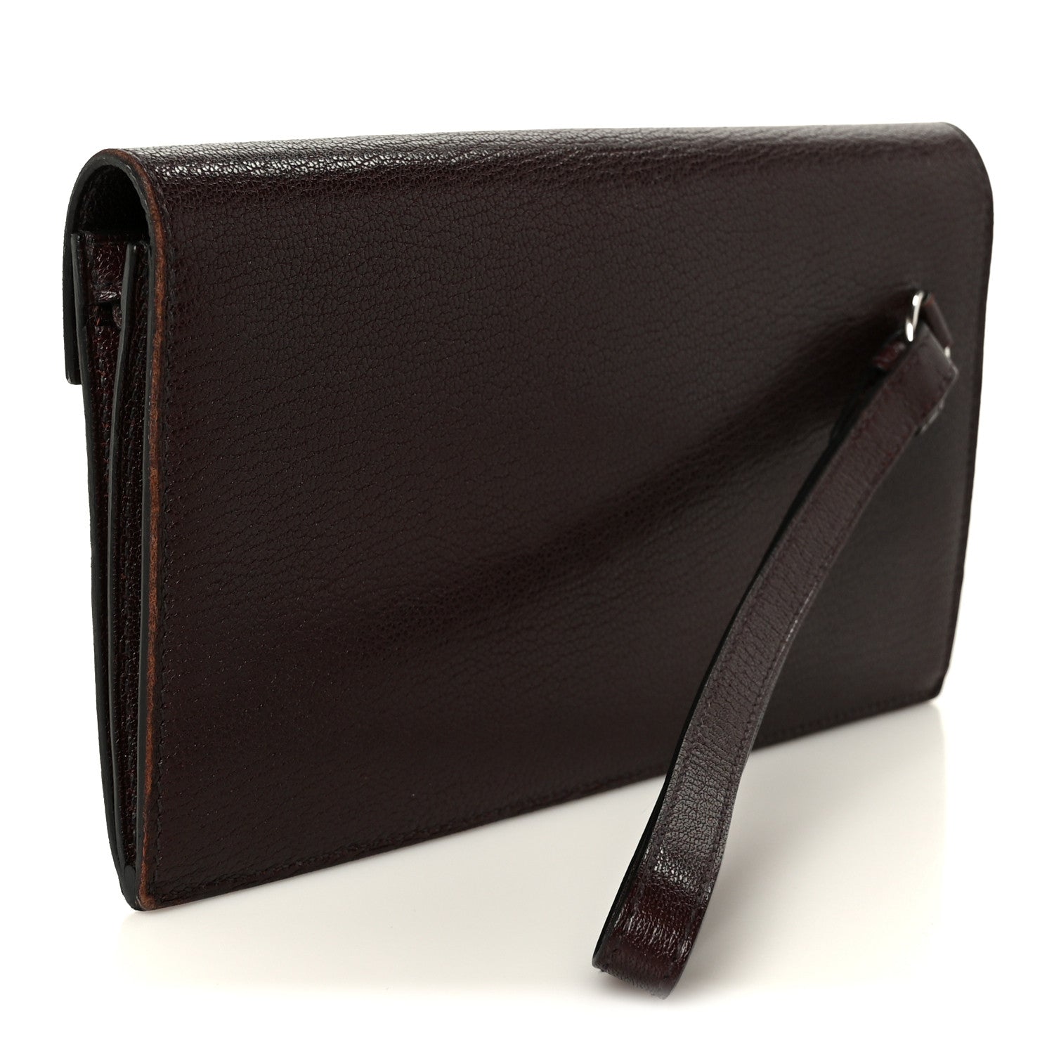 Hermes Chevre Chamkila Kelly Pocket Long Wallet 3 of 8