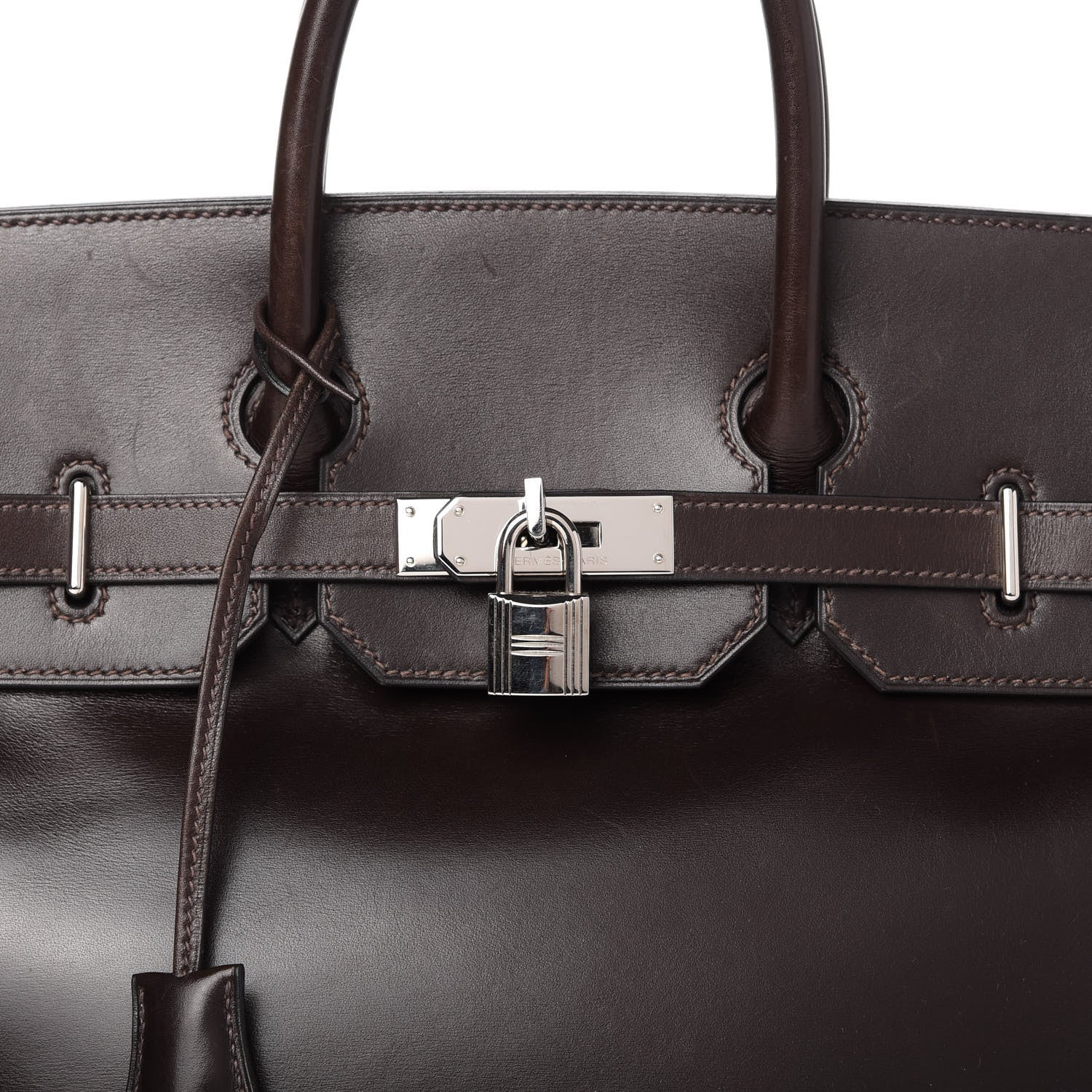 Hermes Box HAC Birkin 32 Chocolate 10 of 11