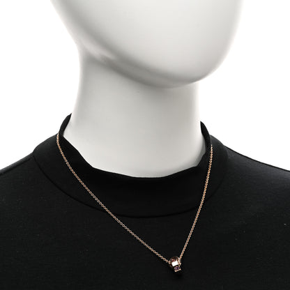 Bulgari 18K Rose Gold Amethyst Pink Tourmaline BVLGARI BVLGARI Pendant Necklace 2 of 4