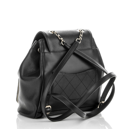 Chanel Caviar Quilted Business Affinity Backpack Black 3 of 6
