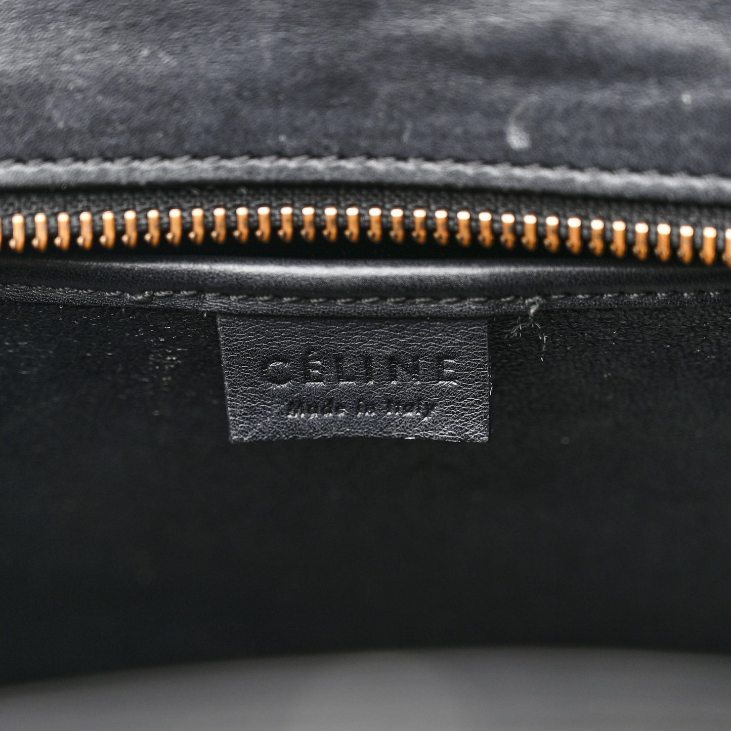 Smooth Calfskin Nano Luggage Black