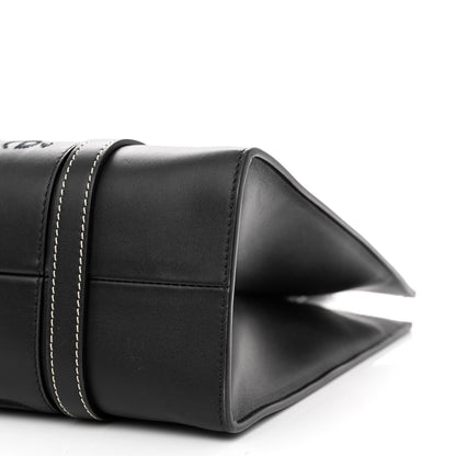 Chloe Calfskin Medium Woody Tote Black 10 of 12