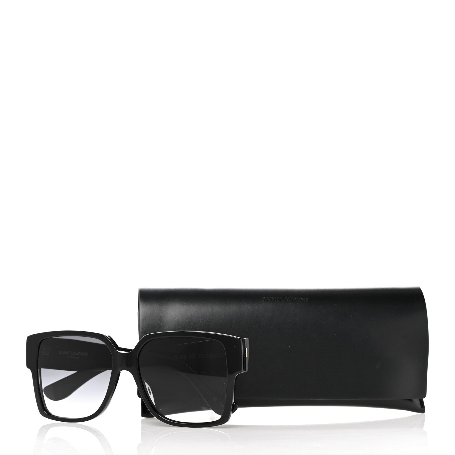 Saint Laurent Square SL M9 Sunglasses Black 8 of 8