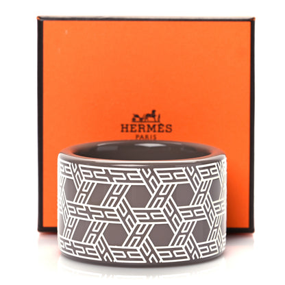 Hermes Lacquered Wood Printed Bracelet S 6 of 6