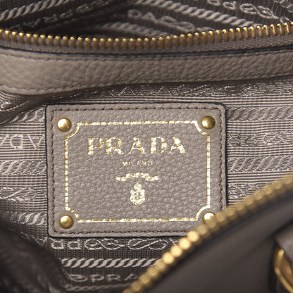 Prada Vitello Phenix Shoulder Bag Argilla 6 of 10