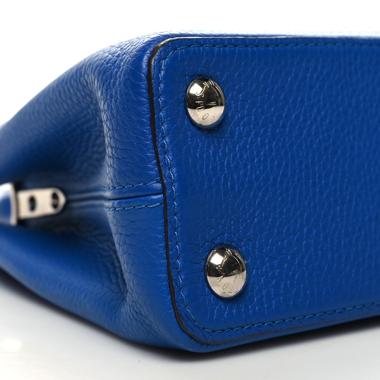 Louis Vuitton Taurillon Capucines BB Royal Blue 9 of 10