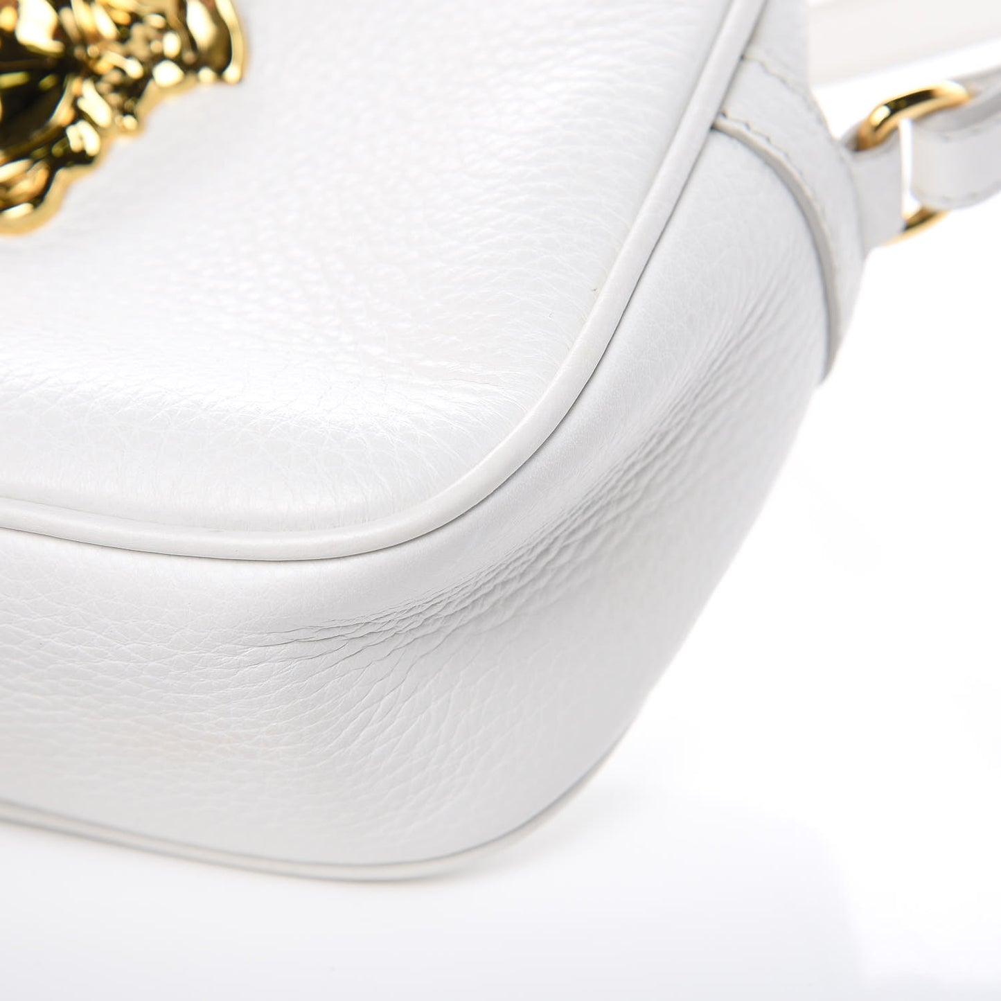 Calfskin Palazzo Camera Bag White
