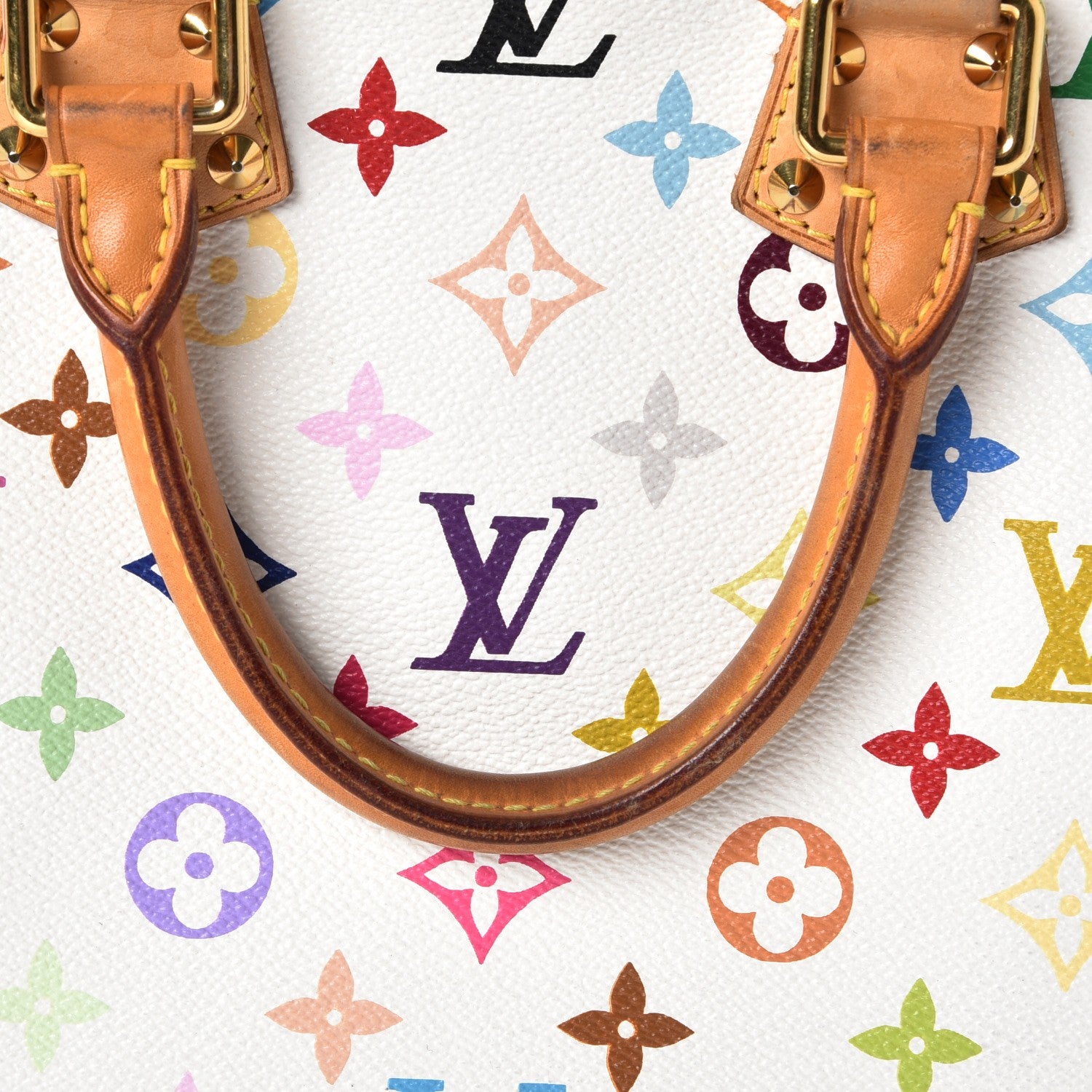 Louis Vuitton Monogram Multicolor Trouville White 10 of 12