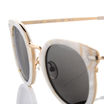 Celine Acetate Lea Sunglasses CL41373/S White 6 of 7