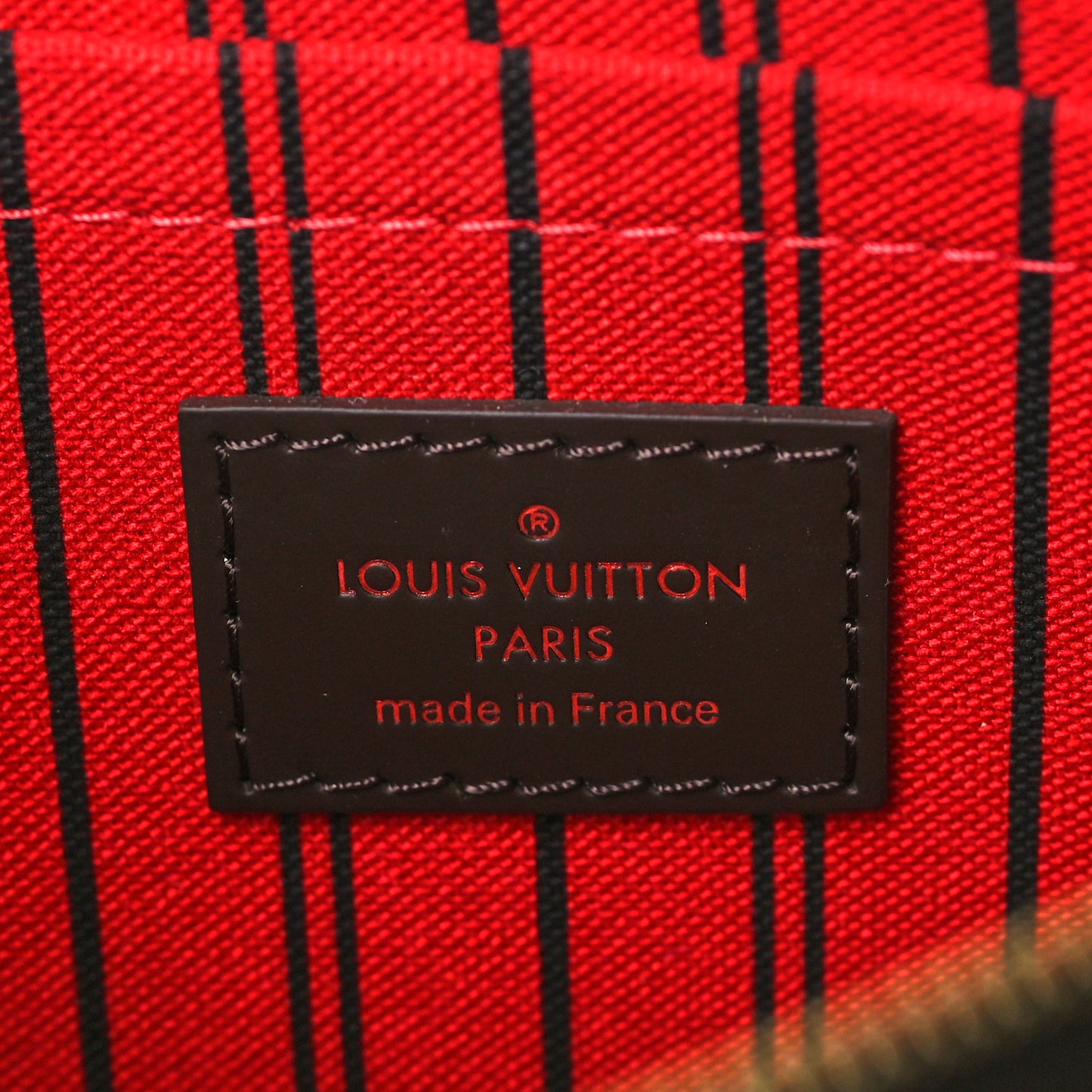 Damier Ebene Neverfull MM GM Pochette