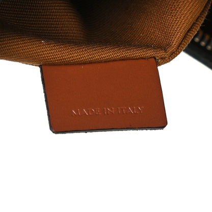 Celine Canvas Calfskin Camouflage Ava Logo Triomphe Shoulder Bag Khaki 7 of 11