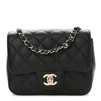 Chanel Caviar Quilted Mini Square Flap Black 1 of 9