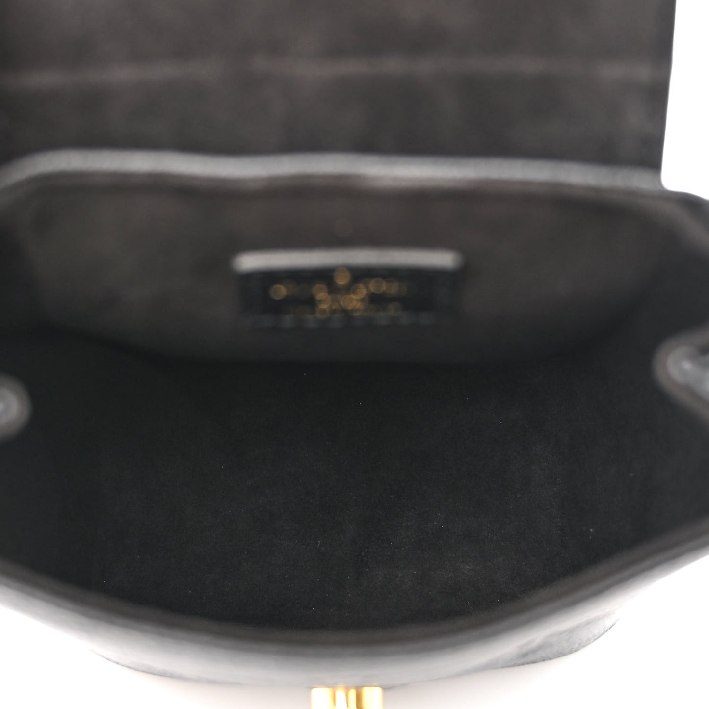 Empreinte Monogram Giant Tiny Backpack Black