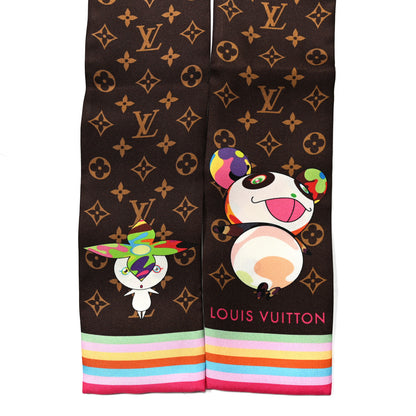 Louis Vuitton LV X TM Silk Monogram Superflat Character Bandeau Brown 3 of 3