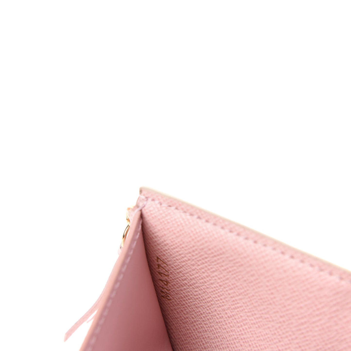 Damier Azur Victorine Wallet Rose Ballerine