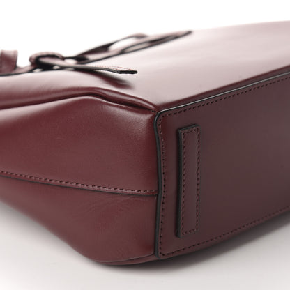 Loewe Boxcalf Lazo Tote Burgundy 6 of 10