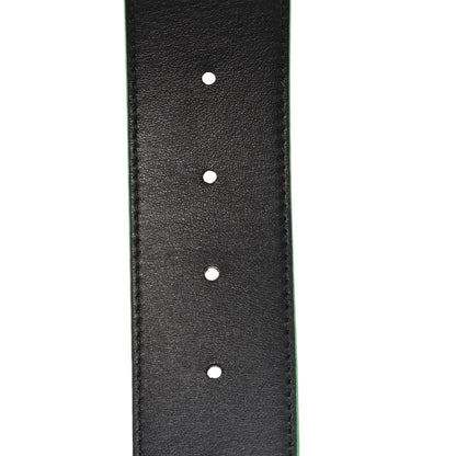 Louis Vuitton Monogram Eclipse Taigarama 40mm LV Initiales Reversible Belt 95 38 Green 4 of 6