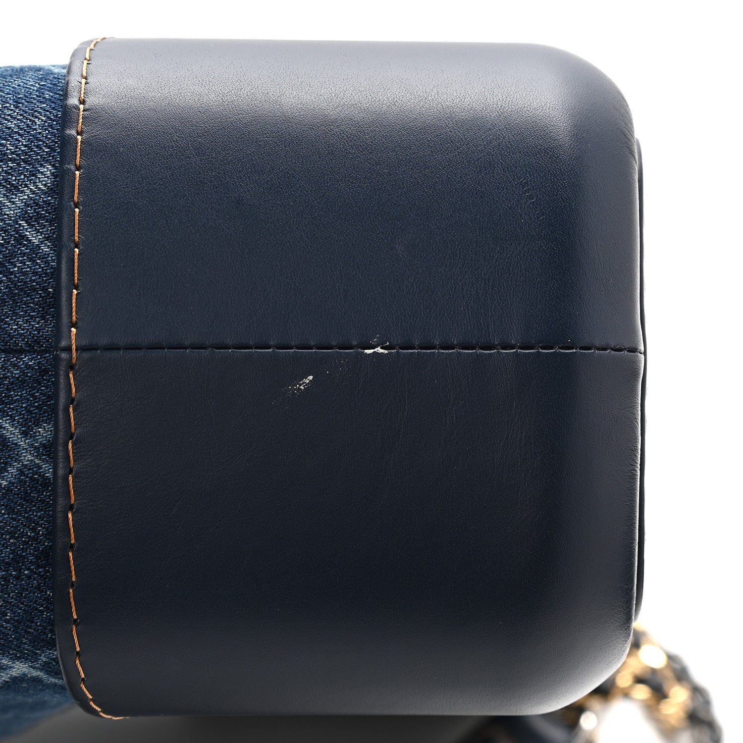 Chanel Denim Calfskin Medium Gabrielle Hobo Blue 13 of 14