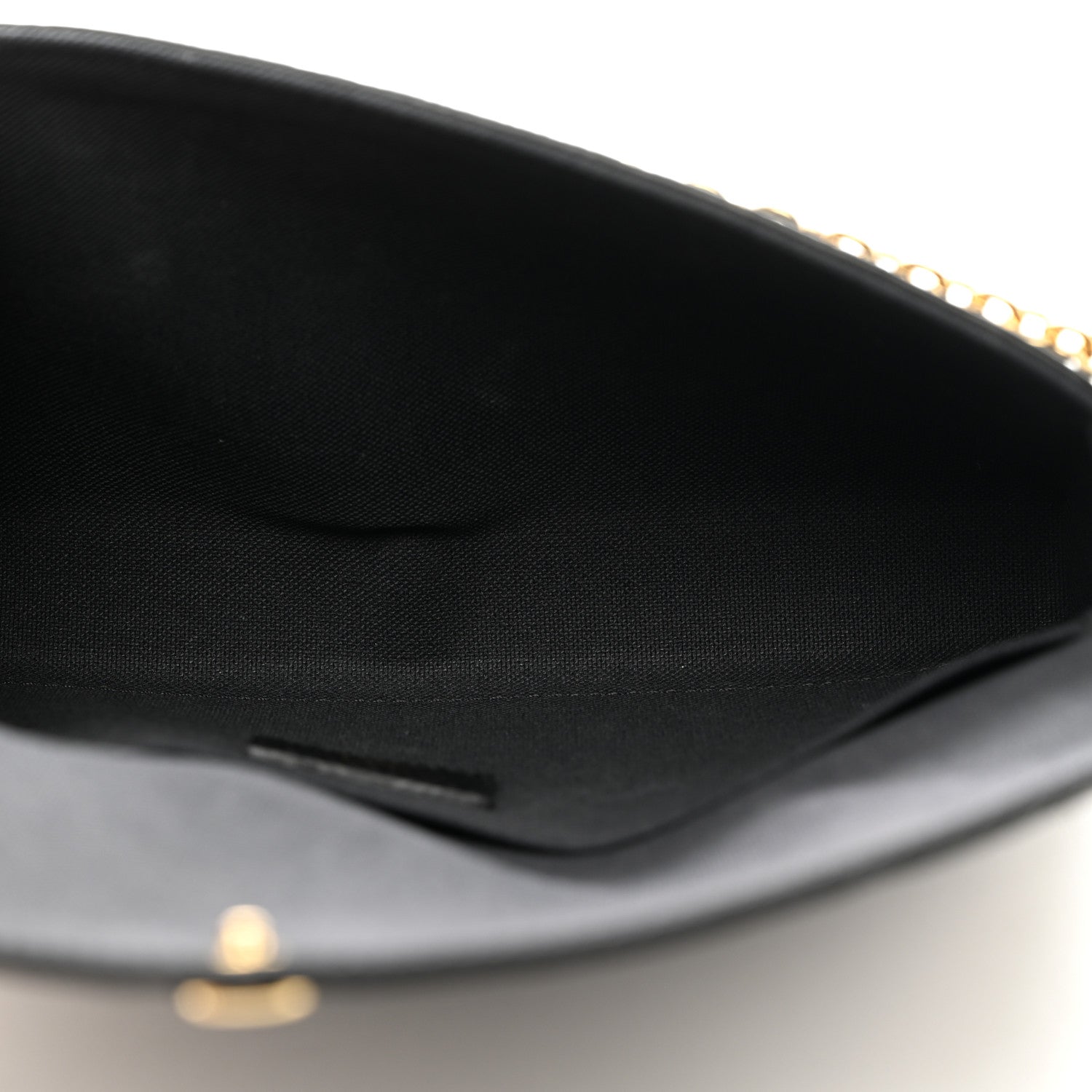 Louis Vuitton Empreinte Pochette Felicie Chain Wallet Black 6 of 10