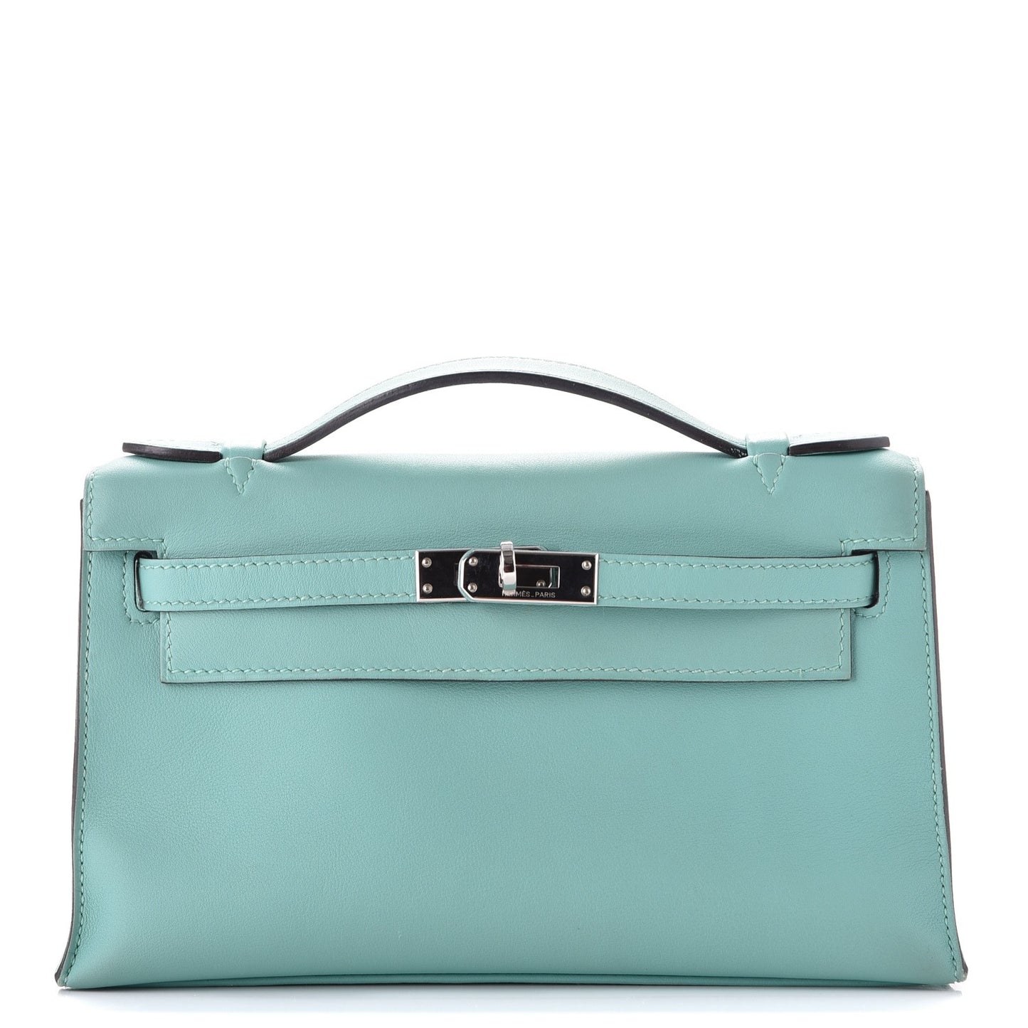 Swift Kelly Pochette Clutch Bleu Atoll