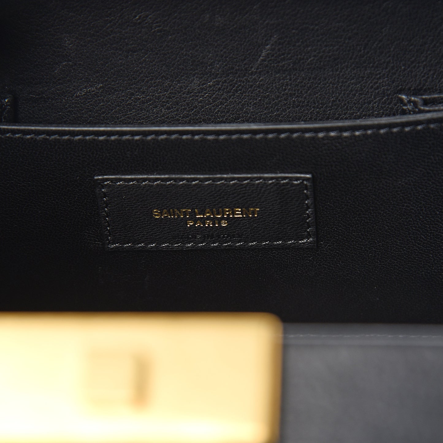Lambskin Matelasse Nan Box Shoulder Bag Black