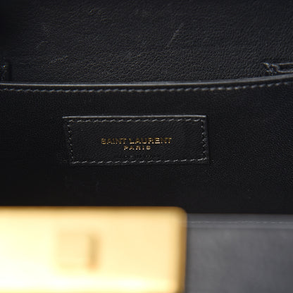 Saint Laurent Lambskin Matelasse Nan Box Shoulder Bag Black 5 of 9