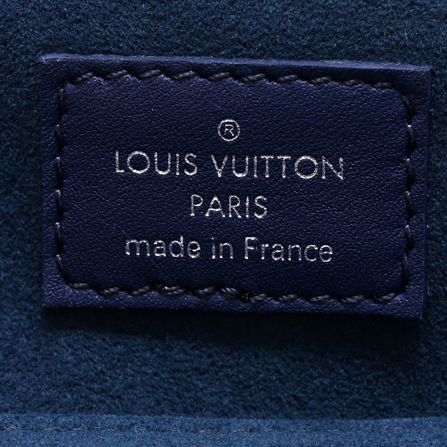 Louis Vuitton Cowhide Monogram Bandana Sunglasses Case GM Blue White 6 of 7