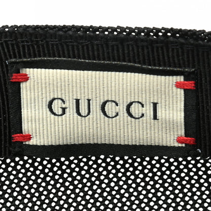 Gucci GG Supreme Monogram Psychedelic Baseball Hat XL 60 Black 9 of 9