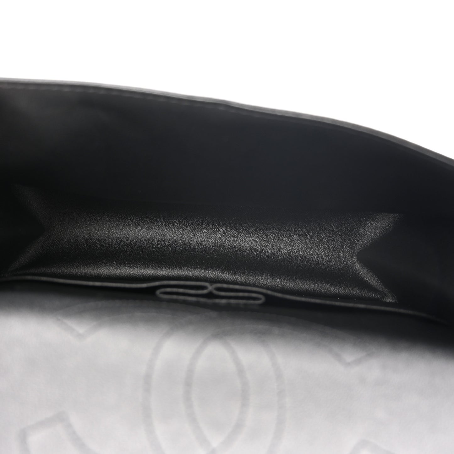 Glazed Aged Calfskin Quilted 2.55 Reissue 225 Flap So Black