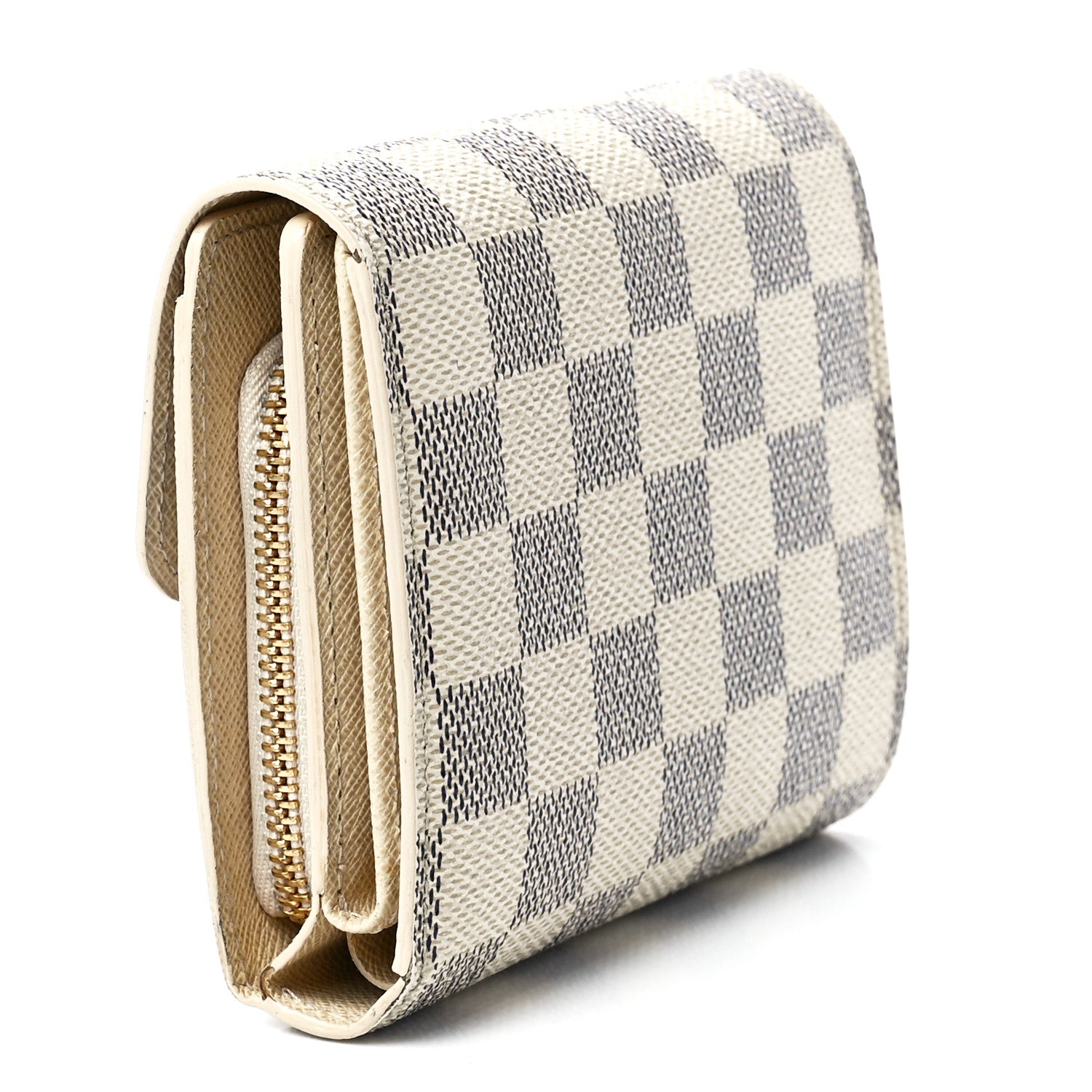 Louis Vuitton Damier Azur Joey Wallet 3 of 14