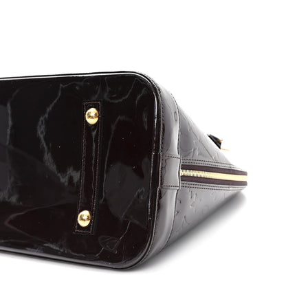 Louis Vuitton Vernis Alma GM Amarante 9 of 10