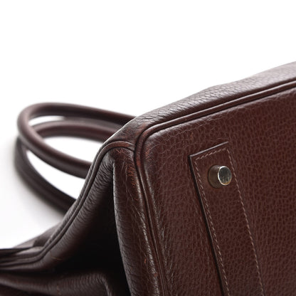 Hermes Taurillon Clemence JPG Birkin 42 Havane 24 of 28