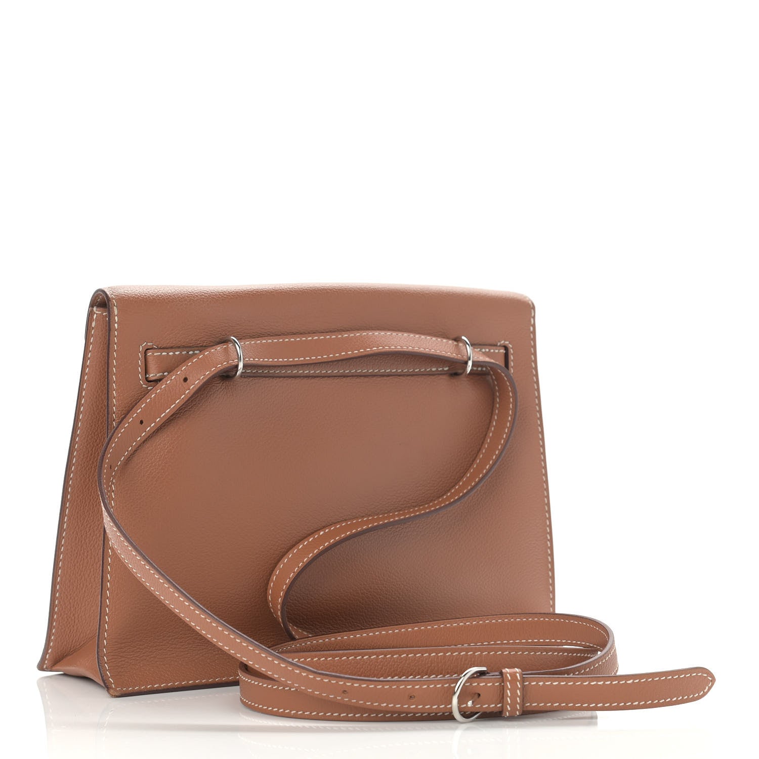 Hermes Evercolor Kelly Danse II Belt Bag Gold 3 of 14