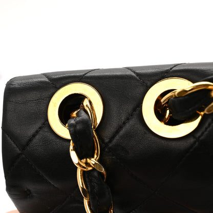 Chanel Lambskin Quilted XL Jumbo Single Flap Black 16 of 17