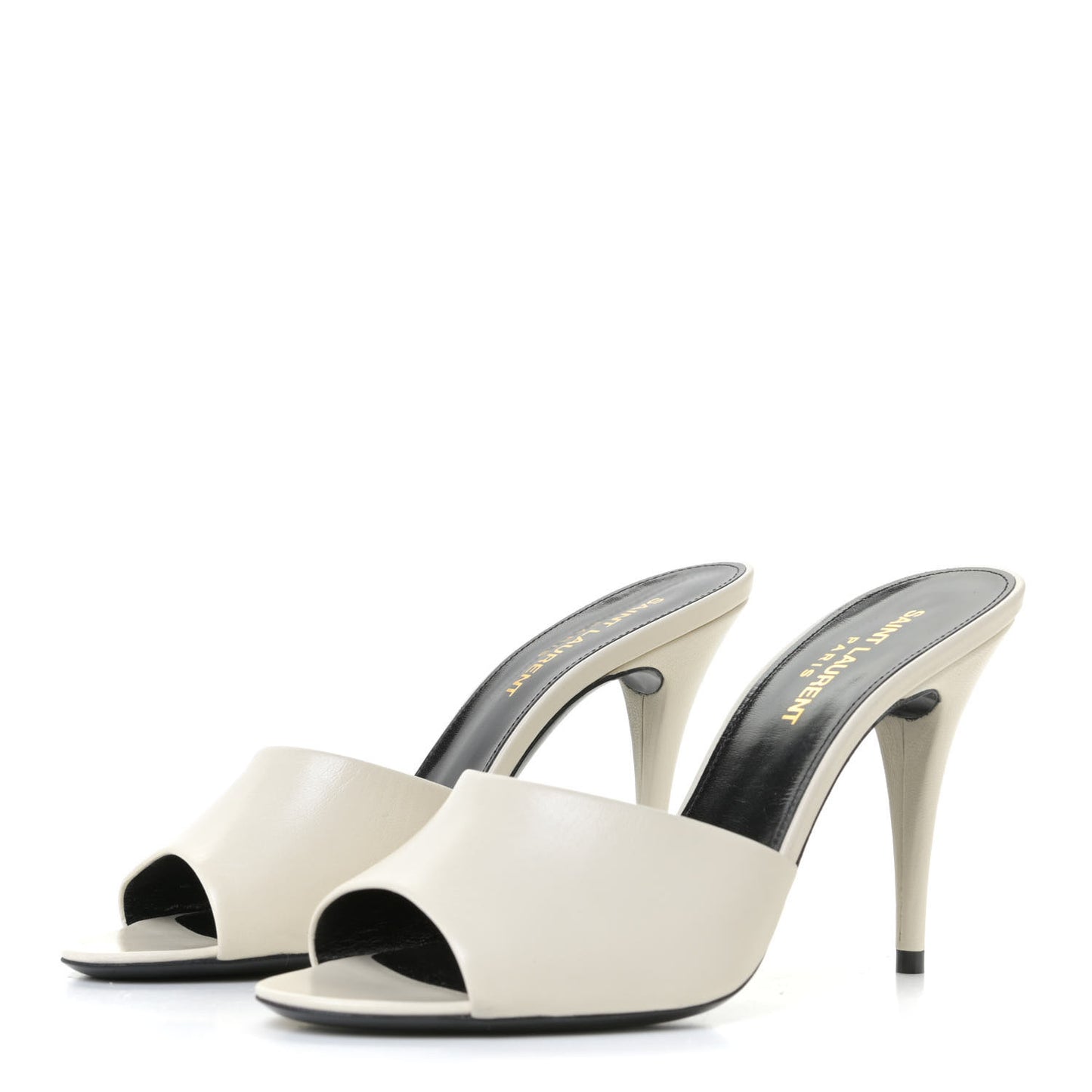 Lambskin Sexy 95mm Pumps 36.5 White