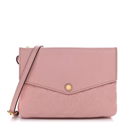 Louis Vuitton Empreinte Twice Rose Ballerine 1 of 15