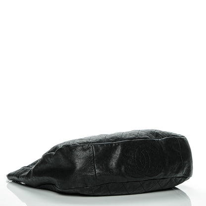 Chanel Caviar Quilted Simply CC Hobo Black 4 of 9