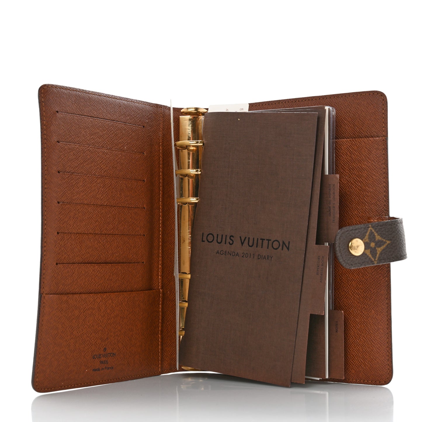 Monogram Medium Ring Agenda Cover