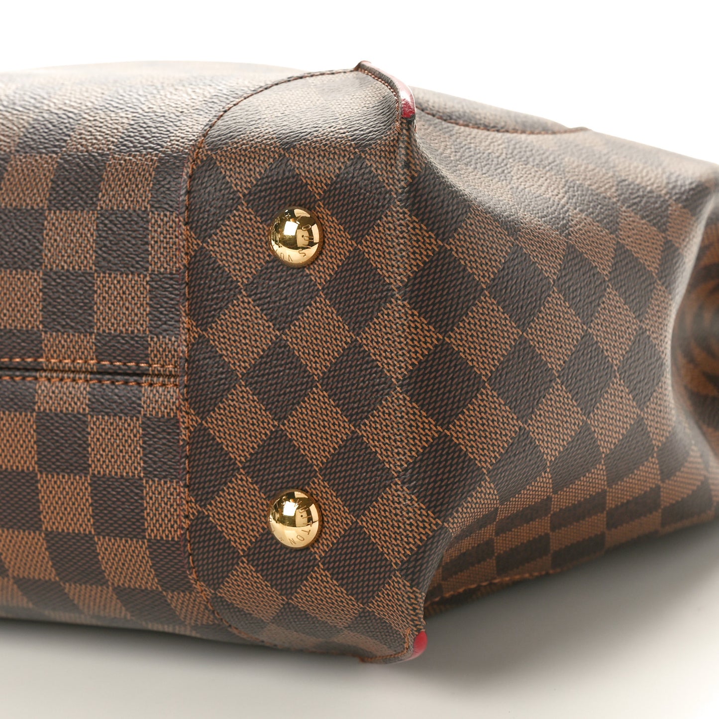 Damier Ebene Caissa Hobo Cherry